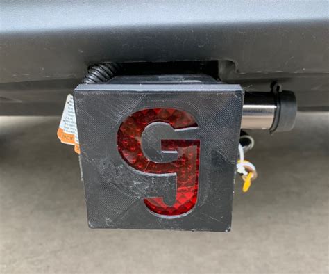 customized trailer hitch cover workshop