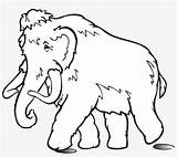 Mammoth Wooly Woolly sketch template