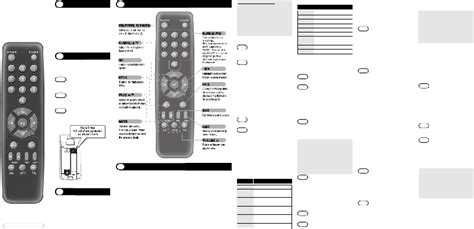 universal remote control ur dta universal remote operating instructions  viewdownload