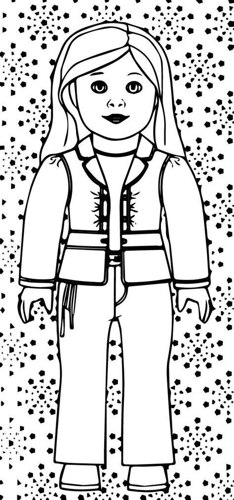 american girl kaya coloring pages coloring pages