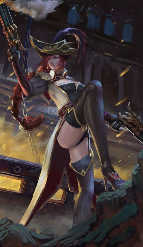 miss fortune league of legends fantasy women character