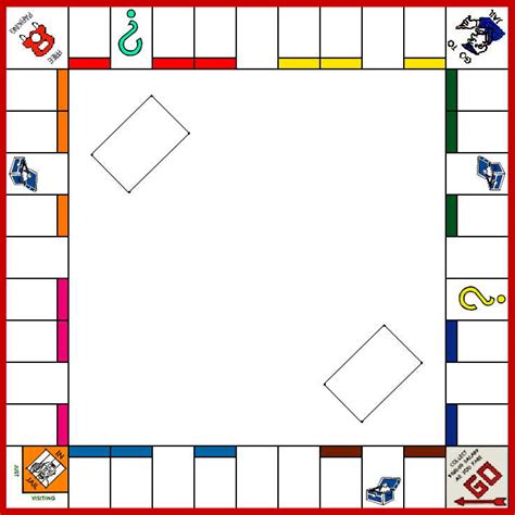 blank monopoly board template gantt chart excel template