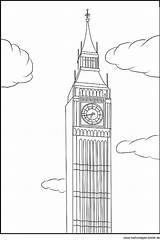 Ausmalbild Malvorlagen Ausdrucken Lenormand Londen sketch template