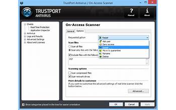 TrustPort Antivirus for Small Business Server screenshot #4