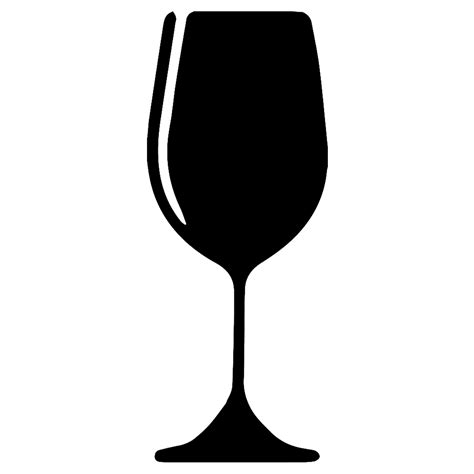 wine glass icon vector clipart