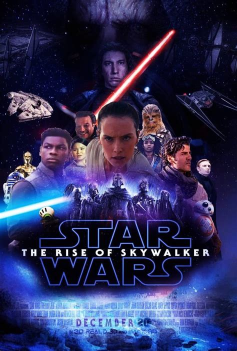 star wars  rise  skywalker  posters