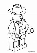 Coloring Lego Pages Blocks Popular sketch template