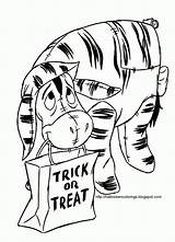 Halloween Coloring Disney Pages Printable sketch template