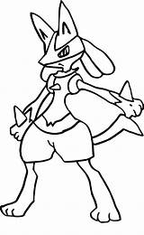 Lucario Charizard Clipartmag Coloriages sketch template