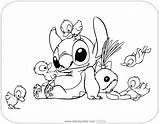 Stitch Lilo Scrump Disneyclips Ducklings Funstuff sketch template