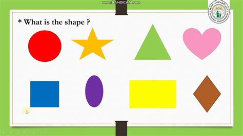 colors  shapes review page  youtube