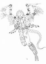 Digimon Tamers Dibujos Beelzemon Coloring Drawing Para sketch template