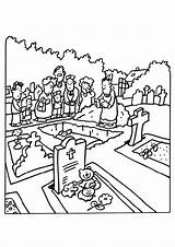 Funeral Coloring Pages Drawing Drawings Edupics Getdrawings Large sketch template