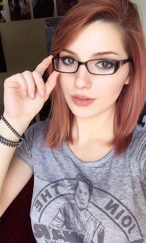404 Best Girls With Glasses Images On Pinterest Girls