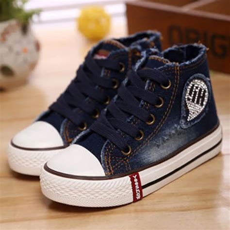 boys canvas shoes   style children sport shoes boy kids jeans sneakers unisex toddlers