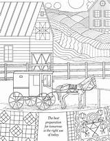 Amish sketch template