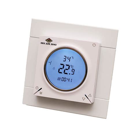 underfloor heating programmable thermostat