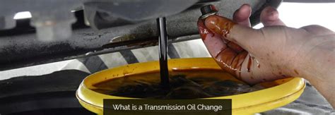 transmission oil change mister transmission