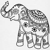 Elephant Drawing Indian Outline Decorated Mandala Coloring Hindu Pattern Elefantes Buddha Patterns Para Google Paintingvalley Getdrawings Pages Spreadshirt Shirt Resultado sketch template