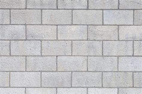 Concrete Block Wall Seamless Background And Texture Stock