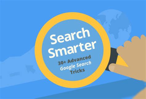 search smarter  google search tricks