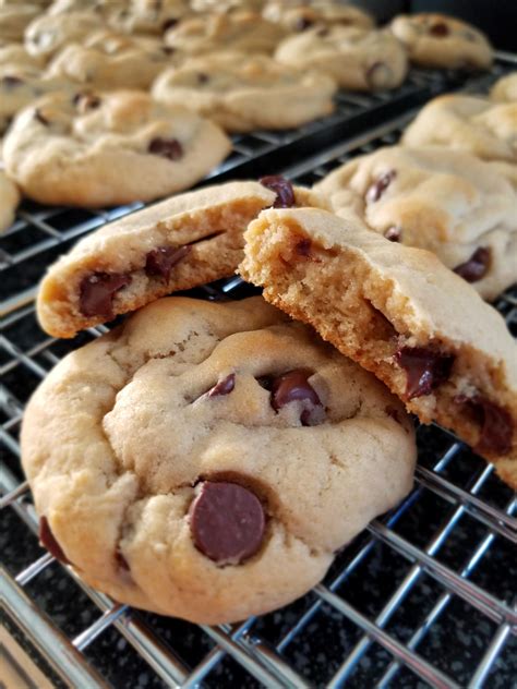 homemade cakey chocolate chip cookies  rfood healthy energy