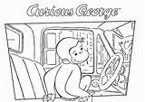 George Coloring Curious Pages Adorable Kids Depict Skillfully Rest Decorating Takes Hat Along Huge Him Cake While Shows Another sketch template