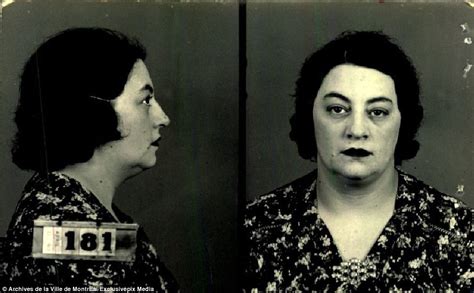 1940s montreal mugshots of smirking prostitutes and madams daily mail