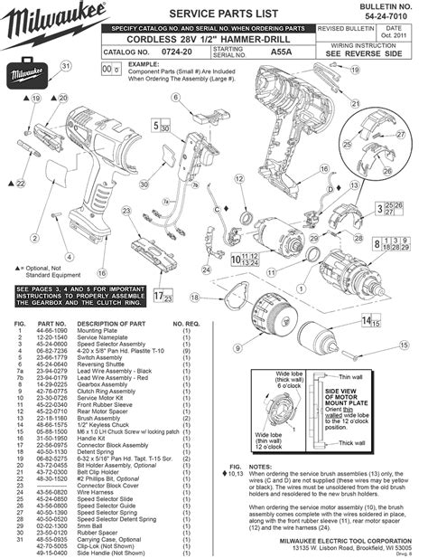 milwaukee cordless drill spare parts reviewmotorsco
