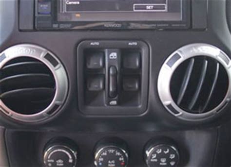 installing power windows   jeep wrangler