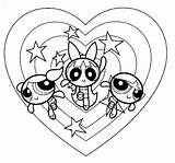 Coloring Powerpuff Pages Buttercup Cartoons Kids sketch template