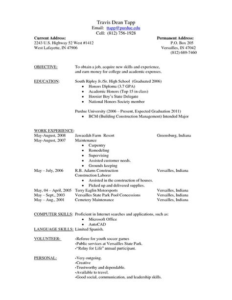 fillinblankresumeform  printable resume  resume