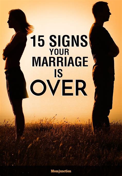 15 Signs Your Marriage Is Over Save My Marriage Saving Your Marriage
