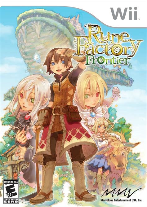 Rune Factory Frontier Rune Factory Runes Wii Games