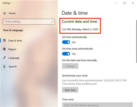windows  date  time settings complete guide wwwvrogueco