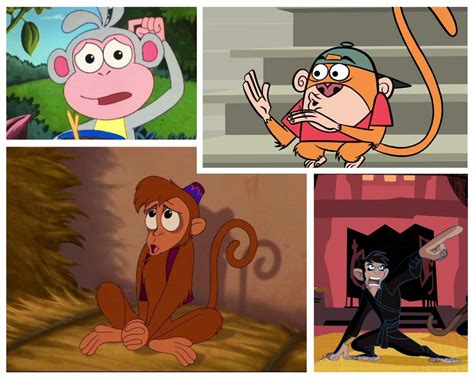 popular monkey cartoon characters