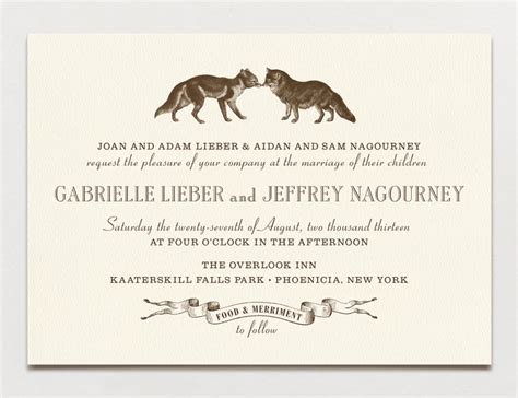 wedding invitation wording formal modern and fun a
