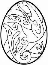 Coloring Easter Egg Pages Colouring Printable Adults Kids Eggs Dragon Hard Patterns Sheets Print Clipart Markers Color Bunny Template Getdrawings sketch template