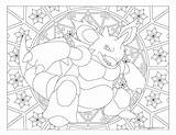 Nidoking Coloring Pokemon Pages Adult Windingpathsart Colouring Getcolorings Visit Sheets sketch template
