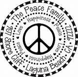 Coloring Peace Pages Happiness Printable Popular Coloringhome sketch template