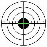 Targets Shooting Paper Pistol Archery Printable Rifle Airgun sketch template
