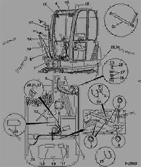 main harness agricultural jcb  mini excavator  electrics machine cab engine