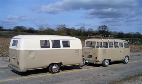 cars caravans vw camper conversion  towed   vw camper van