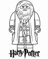 Coloring Lego Pages Potter Harry Hagrid Rubeus Sheets Print Topcoloringpages Minifigure Sheet sketch template