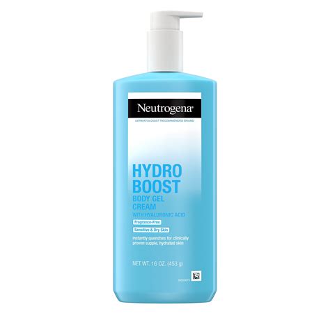 buy neutrogena hydro boost body moisturizing gel cream  hyaluronic