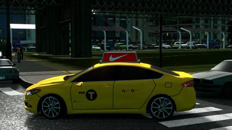 ford fusion taxi cities skylines mod
