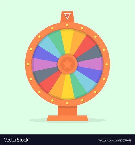 wheel  fortune royalty  vector image vectorstock
