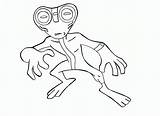 Coloring Pages Alien Ben Ultimate sketch template