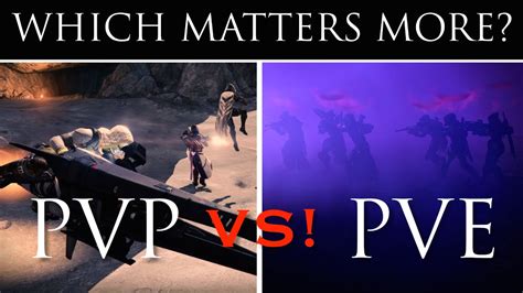 destiny pvp  pve  matters   thoughts youtube