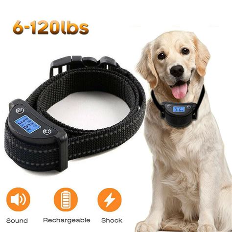 cooligg pet rechargeable dog bark collar  small medium large dogs